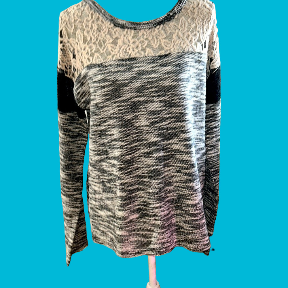 Miss Me Long Sleeve Shirt  SZ L